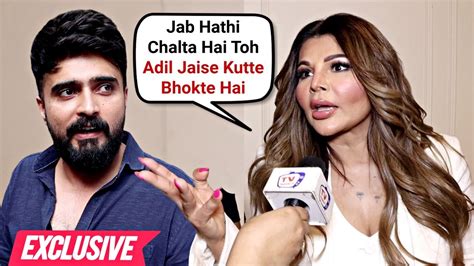 Rakhi Sawant EXPLOSIVE Interview Against Adil Khan Durrani After