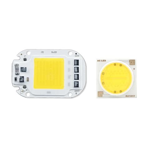 LED COB Chip 20W 30W 50W 3W 5W 7W 9W 12W 15W 18W 110V 220V Smart IC