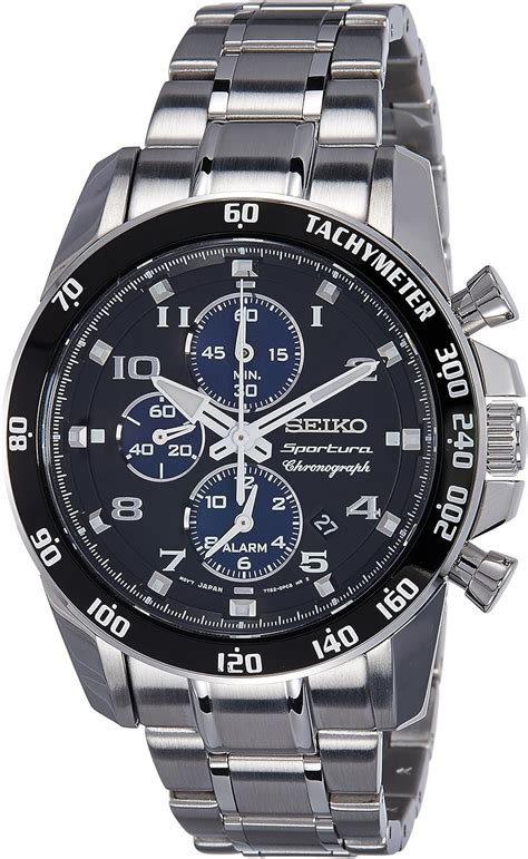 Seiko Snae P Montre Homme Quartz Chronographe Chronom Tre