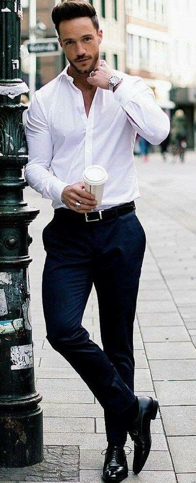 Formal White Shirt Man