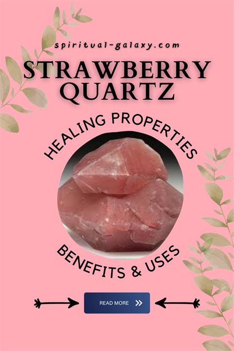 Strawberry Quartz Meaning Healing Properties Benefits Uses