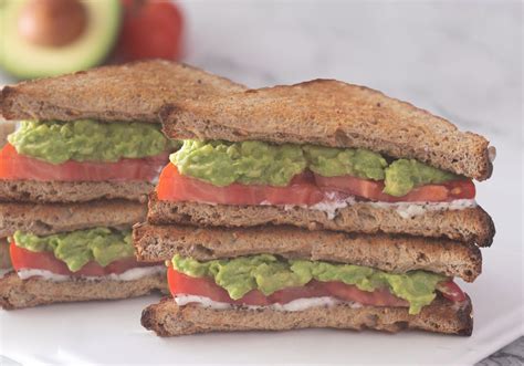 California Avocado And Tomato Sandwich California Avocados