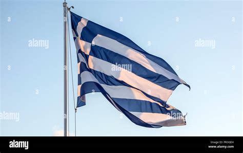 Official Flag Of Greece Hi Res Stock Photography And Images Alamy