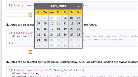 Best JQuery Date Picker Plugins For Input Fields Treehouse Blog