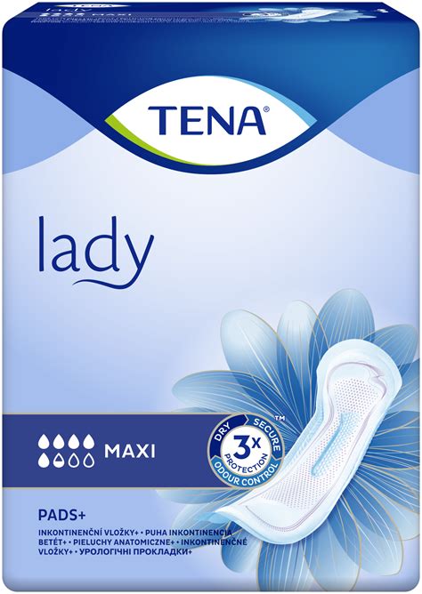 TENA Lady Maxi Ženski vložek za inkontinenco s hitrim vpijanjem