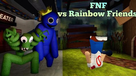 Fnf フライデーナイトファンキン Vs Rainbow Friends プレイ動画 解説 Youtube