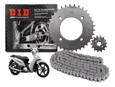 Kit Transmision Honda Biz 125 Did Brasil 34 14 Antrax Motos