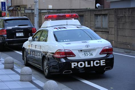 Japanese Police Car Toyota