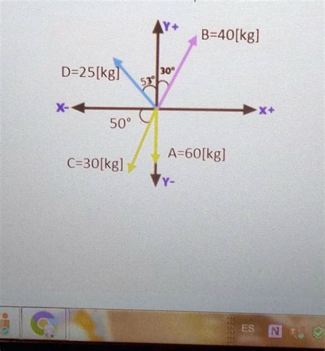 Solved Dados Los Siguientes Vectores Del Gr Fico Adjunto Calcular A