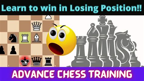 How To Win In Losing Position Sankalp Tiwari Chess YouTube