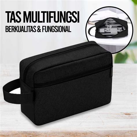 Jual BUBM Tas Multifungsi Compact Gadget Bag Organizer Kanvas