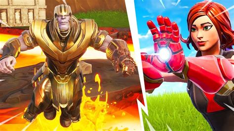 ON ECLATE LES AVENGERS DANS LE MODE ENDGAME SUR FORTNITE YouTube