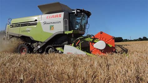 Claas Lexion 760 TT Lohnunternehmen Honermeier In Der Gerste YouTube