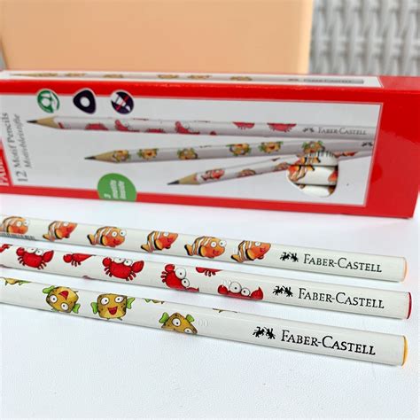 Jual Pensil B Untuk Ujian Merk Faber Castell Motif Cartoon Original