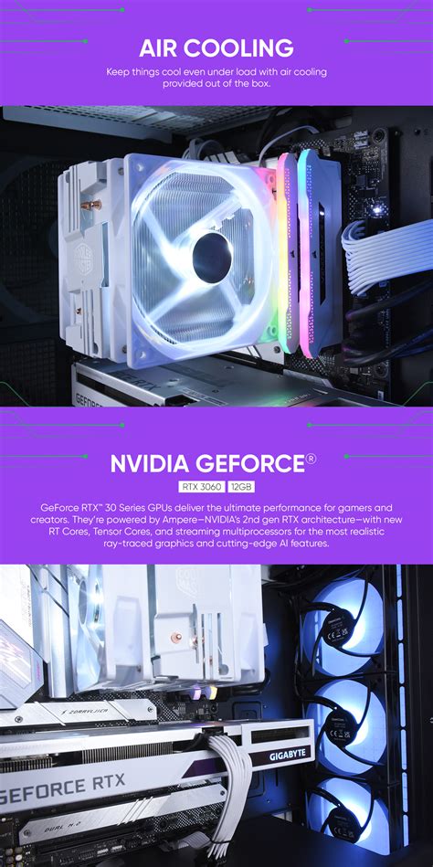 G5 Core Intel I5 12600 Geforce Rtx 3060 White Gaming Pc Au