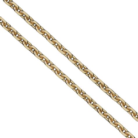 42cm Goldkette Karree 1 2mm 585 Gelbgold 6981 00 Juwelier Silvia