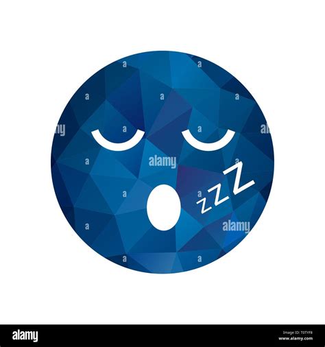 Illustration Sleep Emoji Icon Stock Photo Alamy