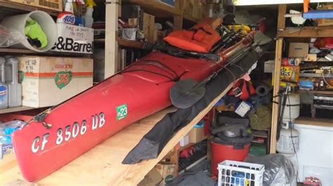 Diy Sailing Kayak Garage Storage Idea Hobie Adventure Island Youtube