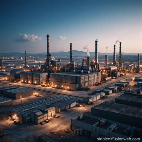 industrial zone modeling prompts stable diffusion