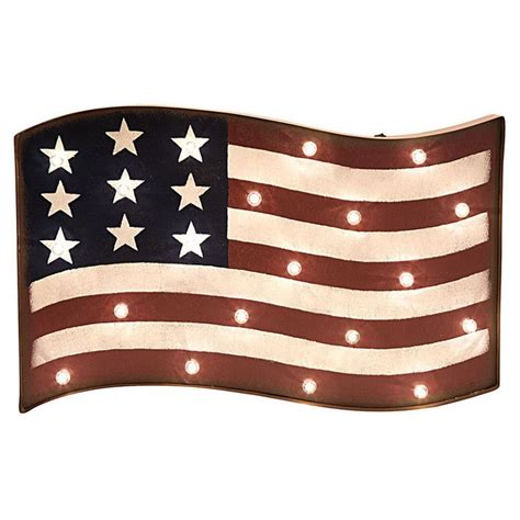 24 In Us Flag Metal Marquee Sign Let Freedom Ring Marquee Sign 4th