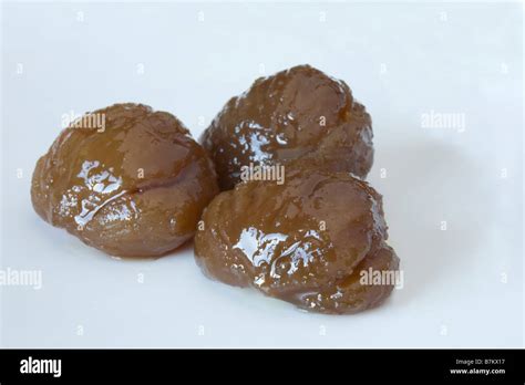 Candied Chestnut Stock Photo Alamy