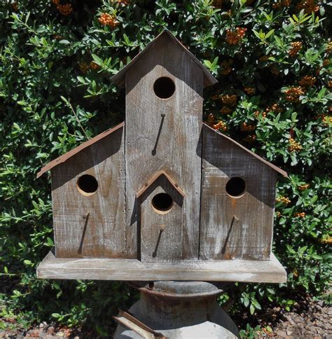 Rustic Ranch Birdhouse Cabin Birdhouse Western Birdhouse Antique