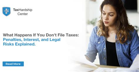 Dont Panic What Really Happens If You Dont File Your Taxes