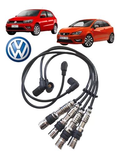 Cables De Bujia Vw Gol 1 6 2009 2020 Seat Ibiza 1 6 Original Envío gratis