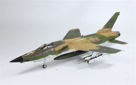 Probuilt Model USAF F-105D Thunderchief Vietnam War 1:48 built and ...