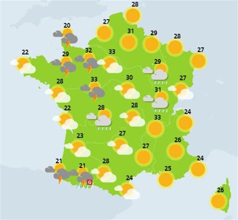 Vague De Chaleur Un Pic Atteint Ce Jeudi Avant Les Orages Et La