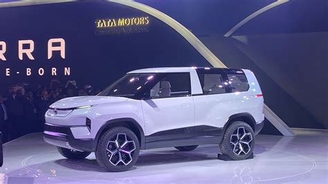 Auto Expo 2020 Tata Sierra Suv Makes A ‘concept Electric Comeback