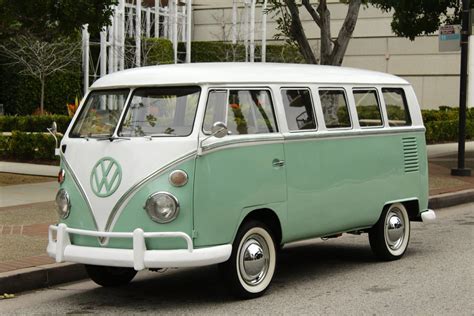 Vw Van Retro Cars Car Drawings Volkswagen Bus