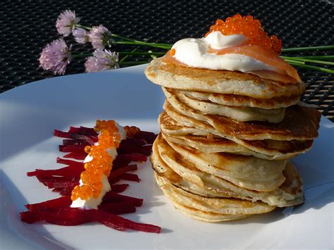 Blini Mit Lachs Und Kaviar Ukraine Em