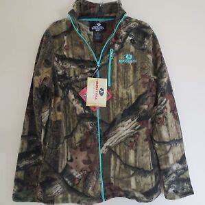 New Women S M L Mossy Oak Camo Break Up Infinity Hunting Fleece Jacket