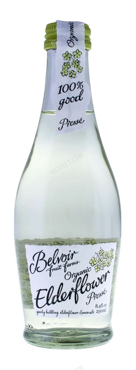 Belvoir Organic Elderflower Presse | Belvoir Fruit Farms | BevNET.com Product Review + Ordering ...