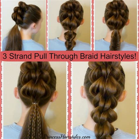 3 Strand Pull Through Braid Tutorial And 5 Ways To Wear It Va Loan Refi