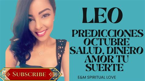 LEO Predicciones De OCTUBRE Salud 28 Amor Tus Sorpresas