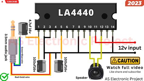 La 4440 Double Ic Circuit Diagram La 4440 Ic Circuit Diagram