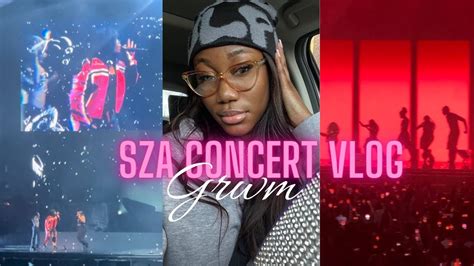 CONCERT VLOG GRWM SZA SOS TOUR 2023 NYC YouTube