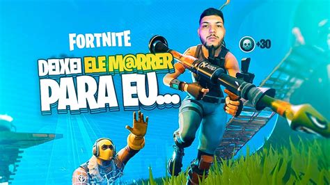 Fortnite Melhorei Minha Jogabilidade Estou Dando Muita Bala Youtube