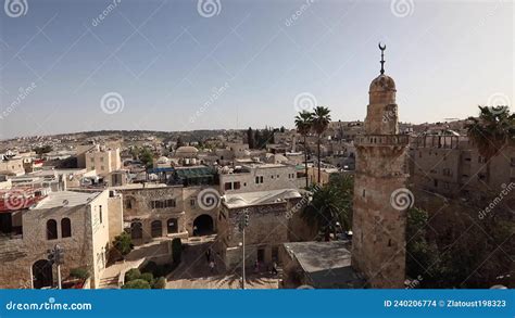 View Of The Old Jerusalem From Above Israel Stock Footage Video Of