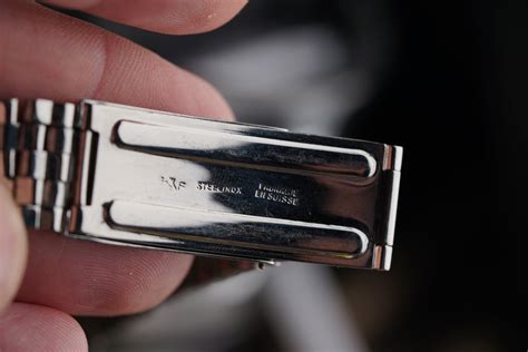 16mm Gay Frères Rolled Bracelet in Steel 5 6 Inches Wind Vintage