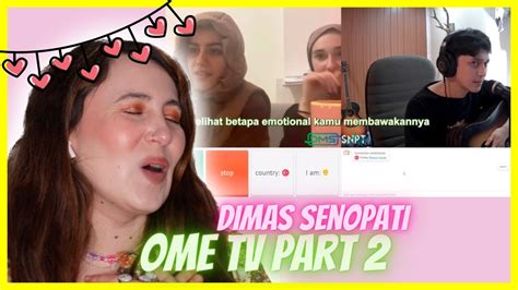 Dimas Senopati Singing To Turkey Girls OME TV Part 2 Reaction Video