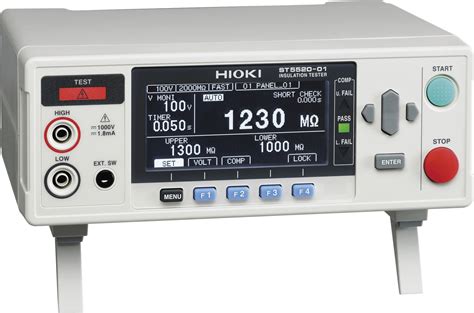 Hioki St5520 Insulation Resistance Testers Megohmmeter Techedu