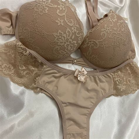Conjunto De Lingerie Lingerie Feminina Nunca Usado Enjoei