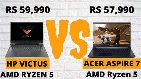 Hp Victus Vs Acer Aspire Ryzen H Gb Gtx Best Laptop