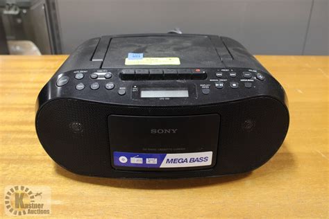 Sony Mega Cdradiocassette System Cfd S50