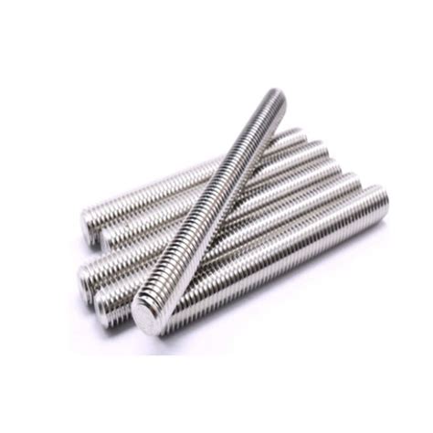 Material Aluminium Polished 1 2 3 Mtrs Gi Threaded Rods Round At Rs