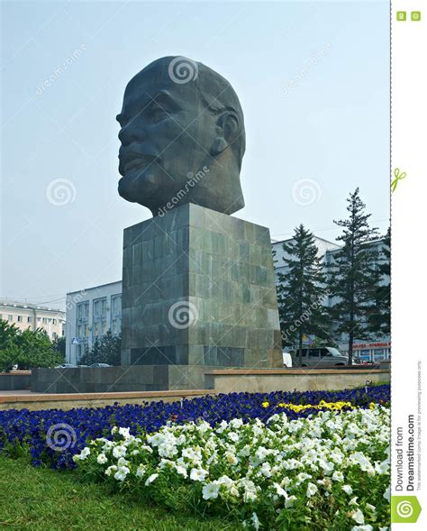 Monumento A Vladimir Lenin Imagen Editorial Imagen De Lenina 76595160