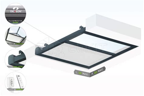 Store De Puits De Lumi Re Winsol En Kit Sur Mesure Clikit